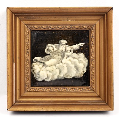 Lot 220 - Limoges enamel panel Possibly depicting a day...