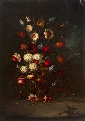 Lot 510 - Francisco Alarcón (20th century) Still life -...