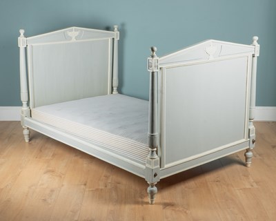 Lot 1316 - A French Neoclassical-style single bed