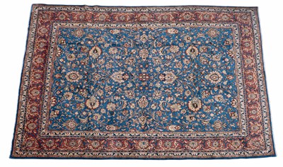 Lot 1220 - A 20th century hand-woven Kashan carpet
