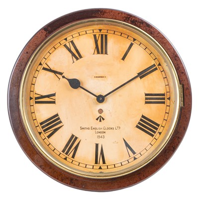 Lot 315 - A military wall clock