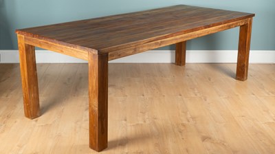 Lot 1360 - A suite of teak dining furniture by Raft