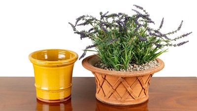 Lot 1448 - Two Whichford Pottery pots
