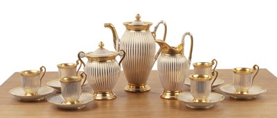 Lot 291 - The First Empire French, coffee service, of...