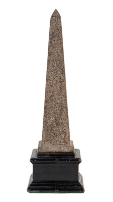 Lot 61 - A possibly Ancient Egyptian cast composite obelisk