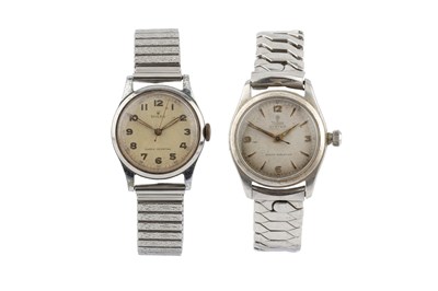 Lot 315 - A watch head by Rolex, the circular dial with...