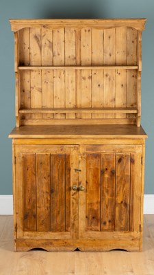 Lot 1182 - A small pine dresser