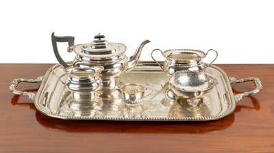 Lot 465 - A small group of silver and silver plate
