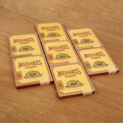 Lot 232 - Mehario Agio seven unopened boxes of ten cigars