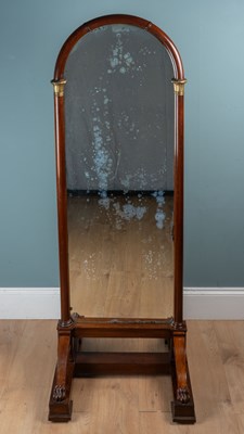 Lot 25 - William IV Cheval Mirrror