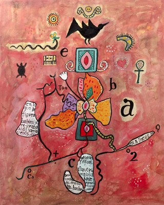 Lot Alan Davie (1920-2014) Songs of the Grackle...