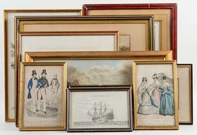 Lot 402 - A group of decorative pictures and prints