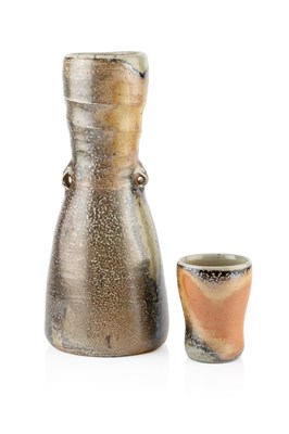Lot 455 - Sabine Nemet (b.1971) Vase and a small beaker...