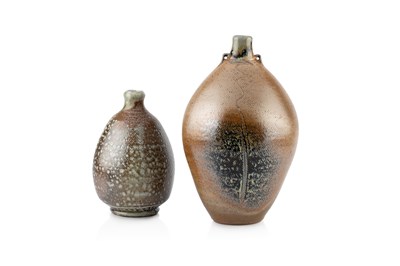 Lot 412 - John Jelfs (b.1946) Vase stoneware, with small...