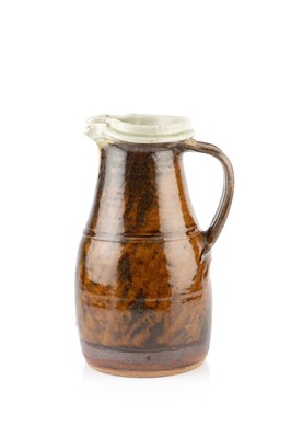 Lot 484 - Richard Batterham (1936-2021) Jug with brown...