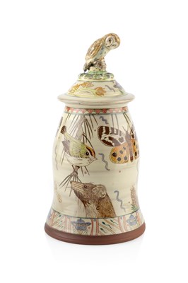 Lot 400 - Maureen Minchin (b.1954) Jar and cover slip...