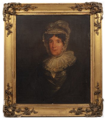 Lot 37 - English School (early 19th century) Portrait...