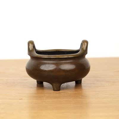 Lot Bronze incense burner Chinese, 18th/19th...