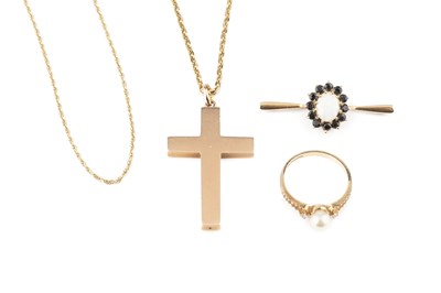 Lot 403 - A collection of jewellery, to include a...