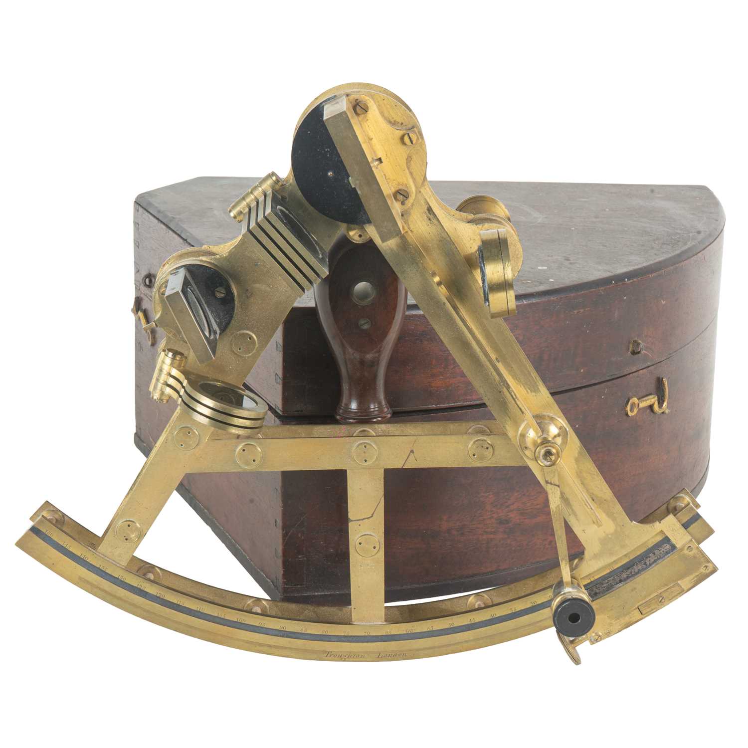 Lot 88 - A George III double-framed sextant by Troughton