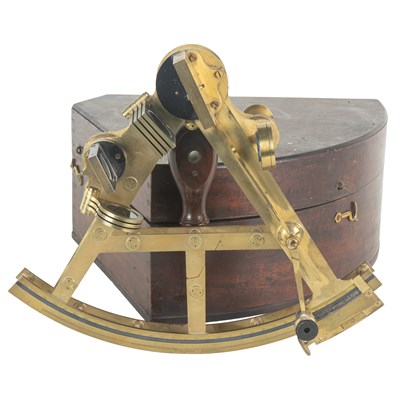 Lot 88 - A George III double-framed sextant by Troughton