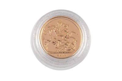 Lot 361 - An Elizabeth II sovereign, dated 2013, cased...