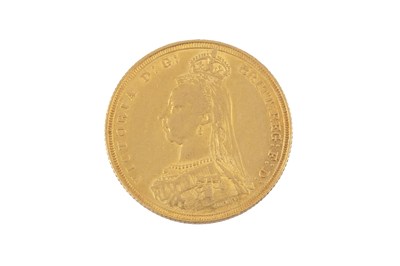 Lot 376 - A Victoria sovereign, dated 1887
