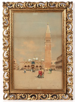 Lot 189 - Venetian School (19th century) St Mark's...