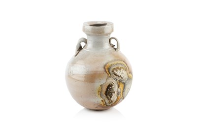 Lot 424 - Chester Nealie (b.1942) Bottle vase with small...