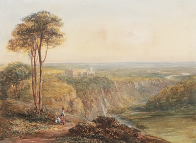 Lot 172 - Attributed to David Cox (1783-1859) 'Tivoli',...