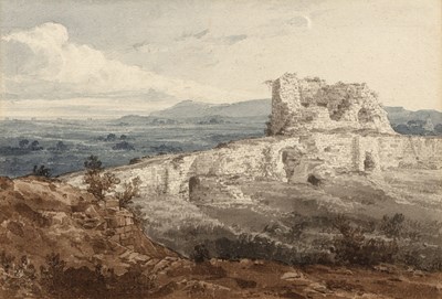 Lot 166 - George Jackson (1816-1876) Pevensey Castle,...