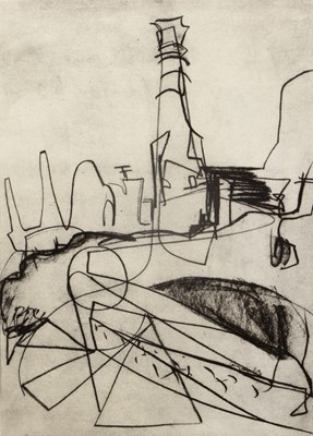 Lot 166 - Peter Lanyon (1918-1964) Chine Colle, Levant...