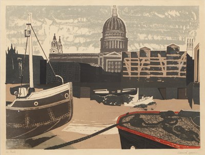 Lot 320 - Edward Bawden (1903-1989) St Pauls lithograph...