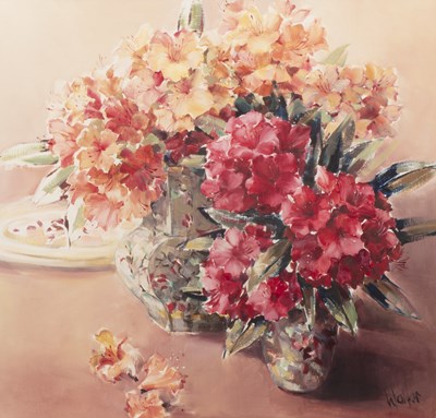 Lot 273 - Ethel Walker (b.1941) Flowers From A June...