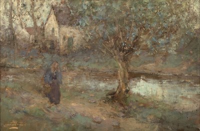 Lot 281 - George Grosvenor Thomas (1856-1923) The Path...
