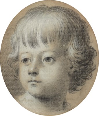 Lot 157 - French school (19th century) Study of a young...