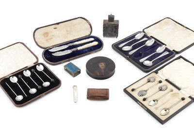 Lot 770 - A late 19th century Dutch silver small tea...