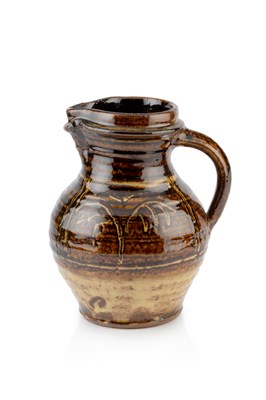 Lot 439 - Doug Fitch (b.1964) Jug with slip glazed...
