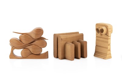 Lot 635 - Brian Willsher (1930-2010) Three abstract...