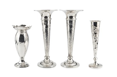 Lot 712 - A late 19th century Chinese export silver...