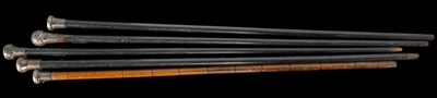 Lot 431 - A collection of five canes