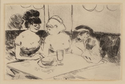 Lot 23 - Jean-Louis Forain (1852-1931) Maison Close...