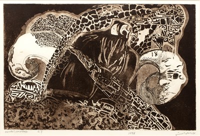 Lot 2 - Zainab Demerdash (20th century) Abstract...