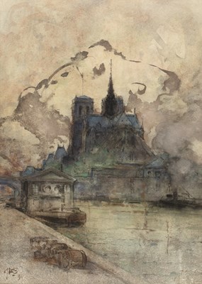 Lot 203 - James Little (act.1875-1910) A Continental...