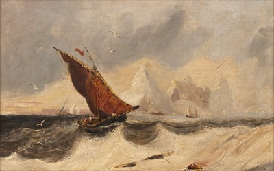 Lot 216 - *Beechey (19th century) 'Off Gibraltar',...