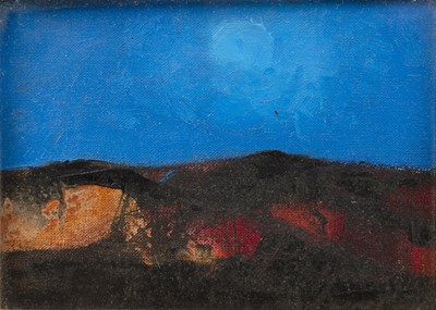 Lot 215 - Lorenzo Indrimi (1930-2013) Abstract landscape...