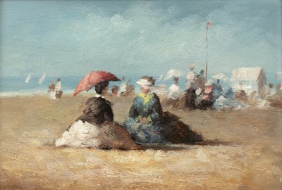 Lot 211 - Follower of Eugene Boudin (20th century)...
