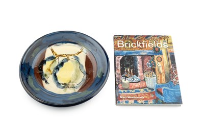 Lot 437 - Mary Wondrausch (1923-2016) Dish slip-glazed...