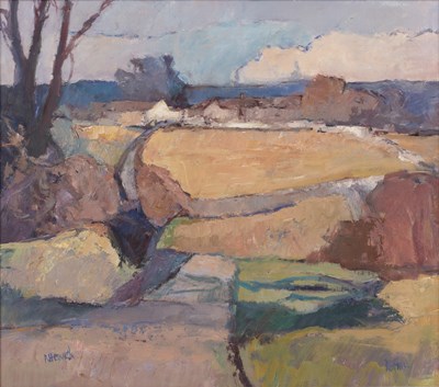 Lot 138 - Roy Hewish (b.1929) Leighterton acrylic on...