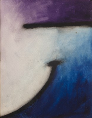 Lot 207 - Maud Cotter Fish (b.1954) Mauve and Blue, 1979...